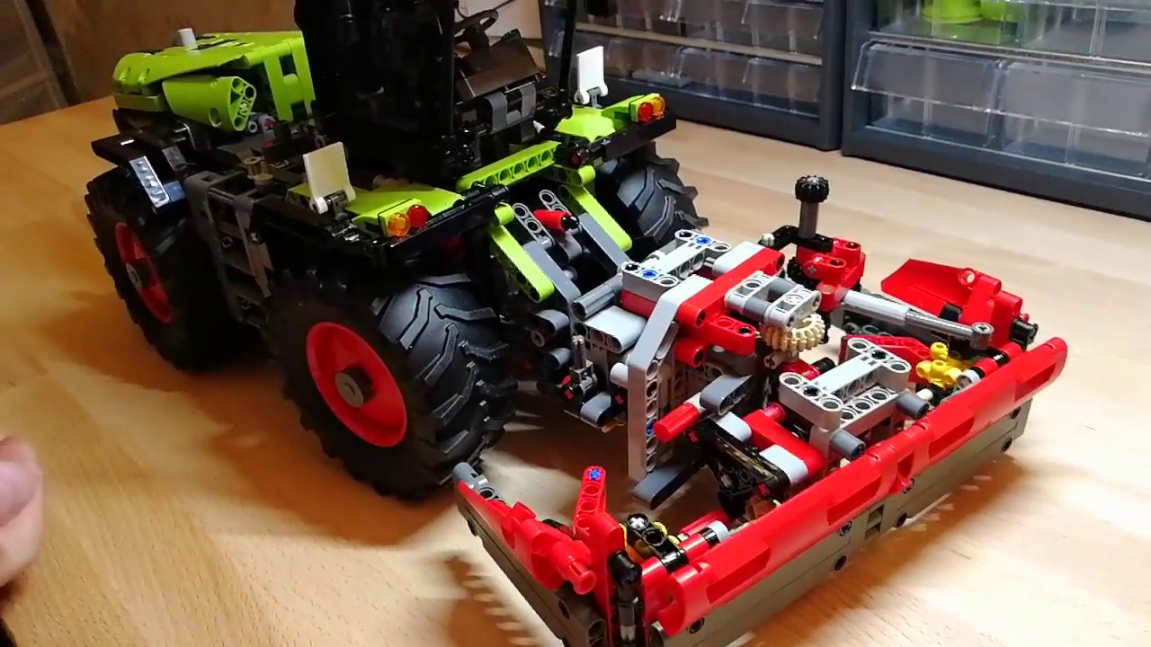 LEGO Technic 42054 Claas Xerion 5000 Trac VC - обзор (модель B)