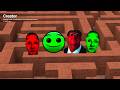 Garry's Mod Red vs Green Nextbots In The Gmod Game Big Maze Mods #gmod #nextbot