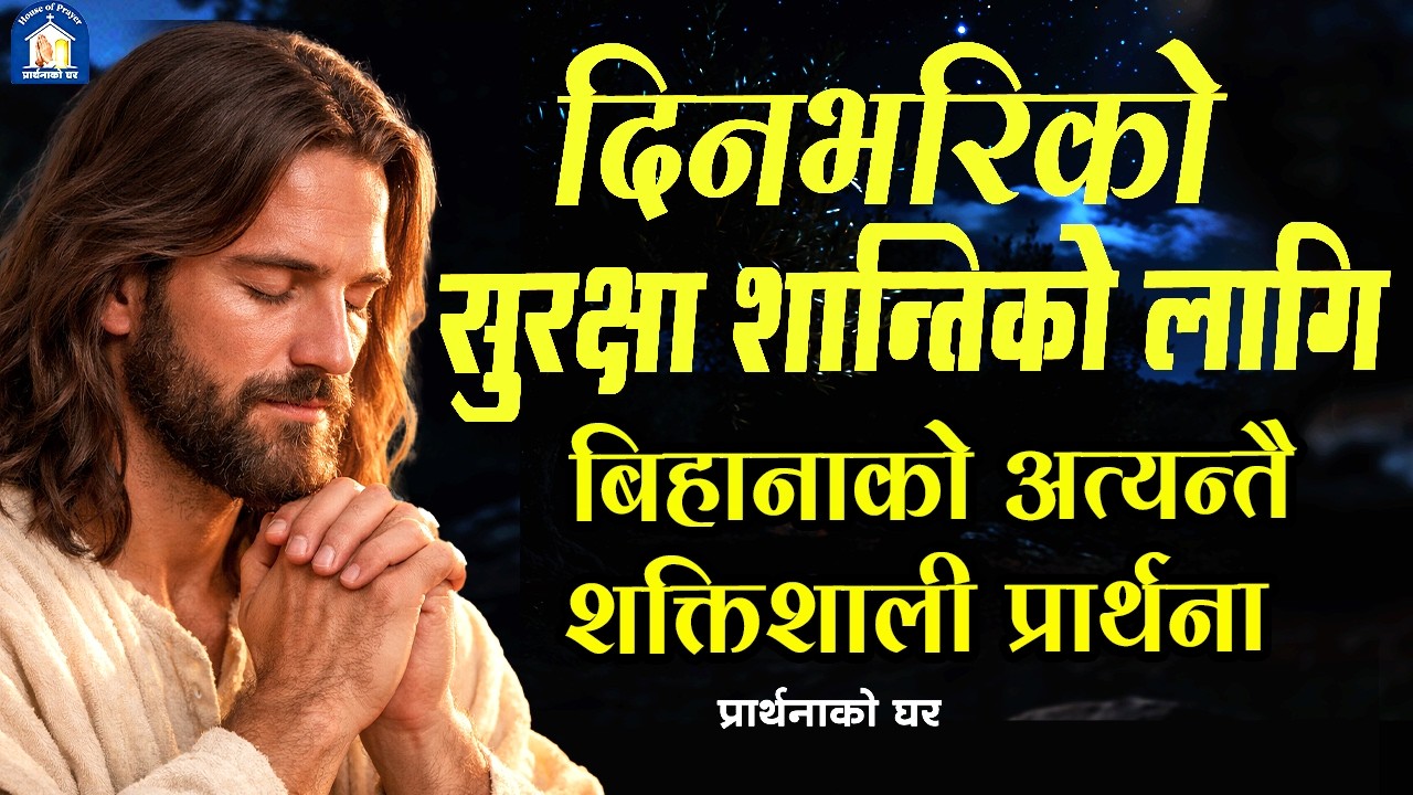आशिष, सुरक्षा र सफलताको लागि शक्तिशाली बिहानको प्रार्थना | Christian Bihanako Prathana