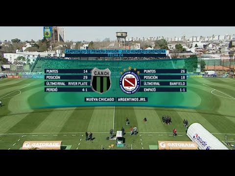 Mirá en vivo el choque entre Nueva Chicago y Argentinos