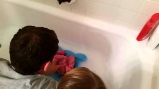 Emma's first Bath
