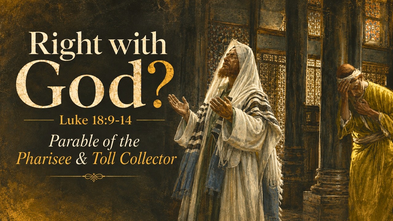 Right with God? Luke 18:9-14 Parable of the Pharisee & the Toll Collector