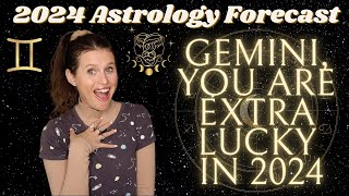 GEMINI 2024 YEARLY HOROSCOPE ♊ ABUNDANCE + BLESSINGS Coming In for You  A New LUCKY Chapter Ahead