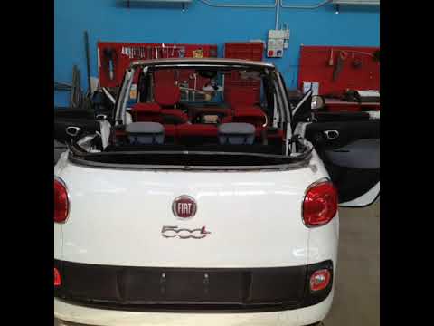 Fiatusa 500l Living Cabrio Youtube