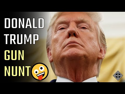 Gun Nunt! Donald Trump addresses the NRA in Pennsylvania with his usual lack of flair or care