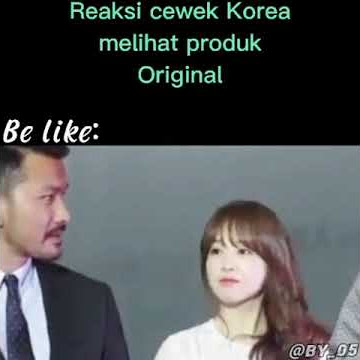 Reaksi cewek Korea gagal fokus ketika melihat artis Indonesia #fyp #viral