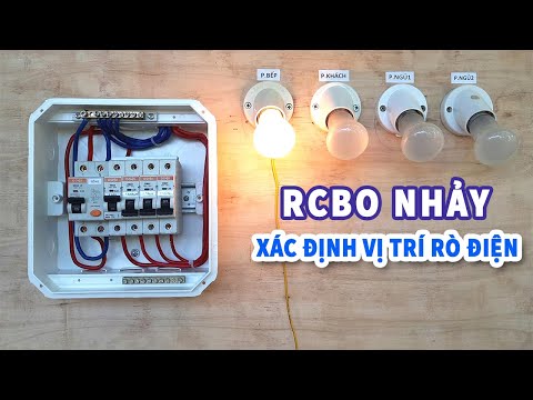 Video: RCD cho máy nước nóng. Cách kết nối thiết bị dòng điện dư