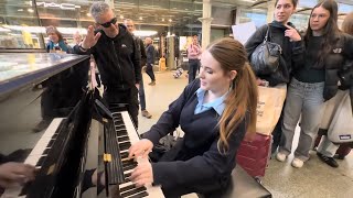 Schoolgirl Stops By The Piano On The Way Home by Brendan Kavanagh 548,801 views 2 weeks ago 10 minutes, 47 seconds