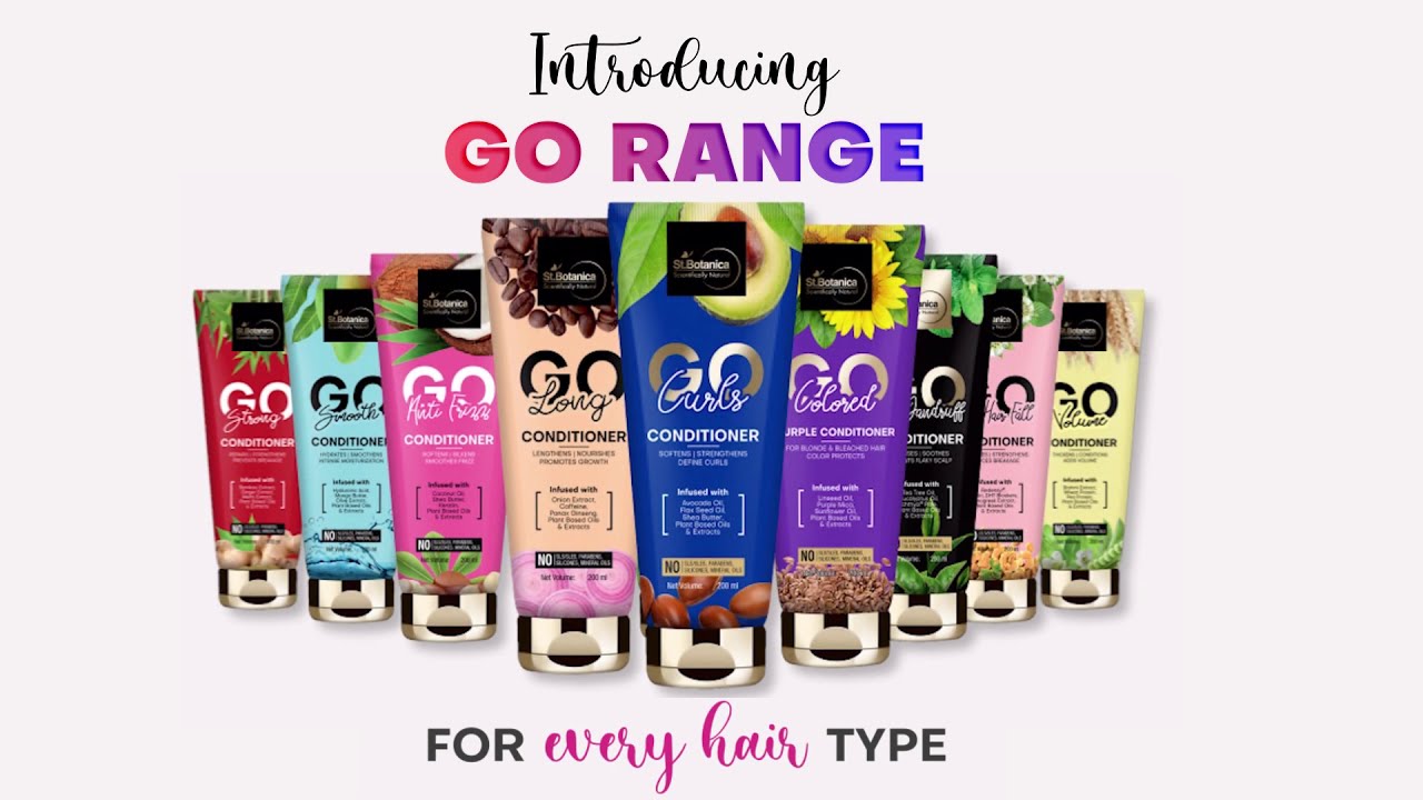 India's 1st GO Hair Care Range with Innovative & Natural Formulations | St.Botanica