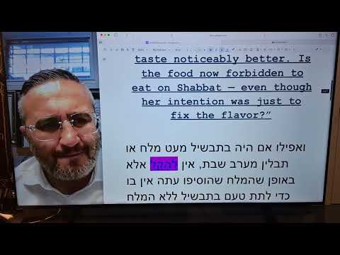 The Laws Of Cooking On Shabbat Part 7 Adding Spices On Shabbat Rav Chaim Igal 5785