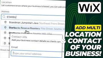 How to Add/Change/Remove Business Location & Contact Info on WIX | Add Multiple Business Locations!