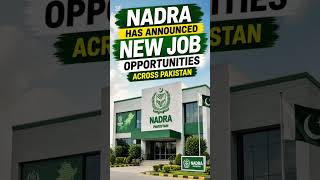 NADRA Technologies Limited (NTL) has announced new job opportunities.