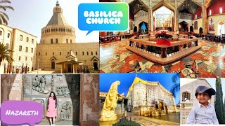 NAZARETH-Basilica of the Annunciation/ JESUS బాల్యం అంతా గడిపిన పవిత్రమైన స్థలం/ISRAEL TELUGU VLOGS
