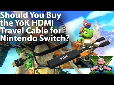 Is This The Best Budget Switch "Dock"? Should You Buy the Yōk HDMI Travel Cable for Nintendo Switch?