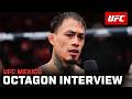 Cristian Quiñonez Octagon Interview | UFC Mexico