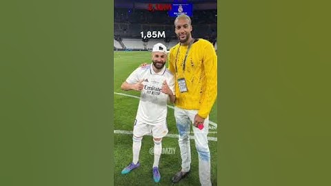 futbolista vs  basquetbolistas altura