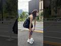 踊ってみた 散歩中のおじさんも二度見した屋外ダンスwwwwwww👀 黒スカートコーデ #dance #shorts