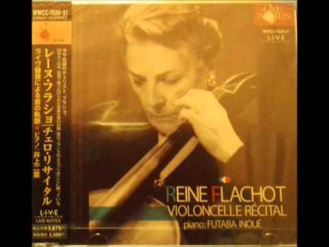 Reine Flachot plays Debussy cello sonate