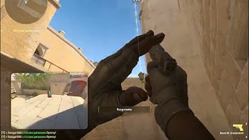 Mirage Smoke Site A - Con, Jungle, Tetris - one spot.