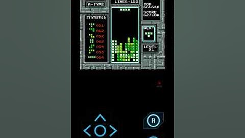 First score over 700k + first killscreen - NES Tetris (mobile emulator)