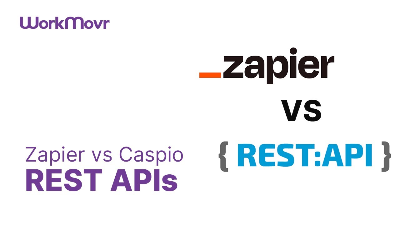 Zapier vs Caspio REST APIs YouTube