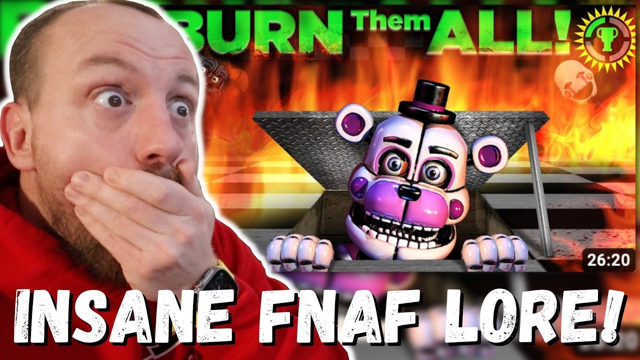 БЕЗУМНАЯ ИСТОРИЯ FNAF! Game Theory: FNAF, СЖГИ ВСЕХ (Ultimate Timeline) ПЕРВАЯ РЕАКЦИЯ!
