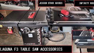 Laguna F3 Table Saw Accessory Add-on’s