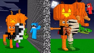 Hice Trampa con BRAINROTS TERRORÍFICOS en Reto de Construcción en Minecraft!