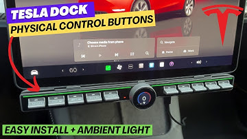 NEW Physical Buttons and Knob Upgrade for Model 3/Y (Install & Review)
