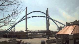 Cedar Point April 23rd, 2013 (GateKeeper Construction Update)
