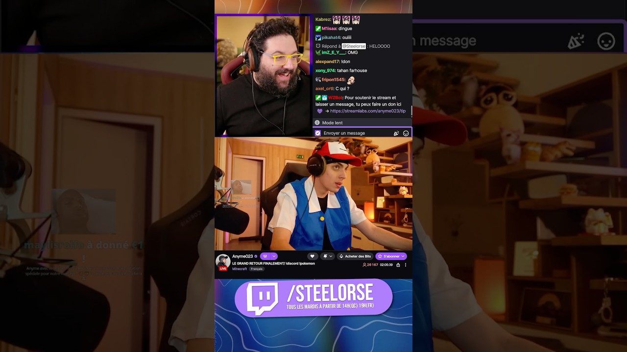 @AnymeTV fait une imitation de moi, et me clash gentiment 😅 sans rancune ✌️😆