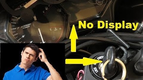 I have the Ignition on but there is NO Power to the bike??