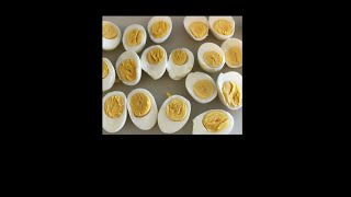 Easy way to boil and peel fresh laid chicken eggs