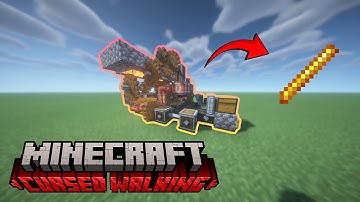 How To Craft Blaze Rods In Minecraft Cursed Walking With Create Mod
