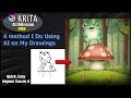 Krita ai a method i do using ai on my drawings