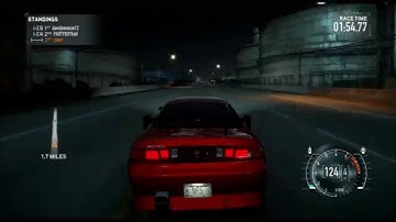NFS the Run Multiplayer gameplay NISSAN 200SX
