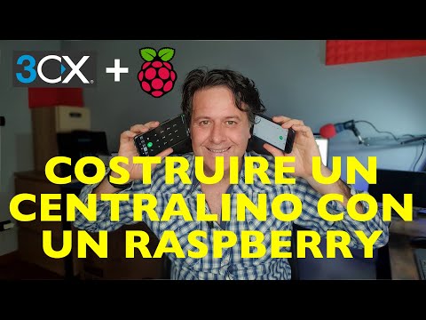 🔝UN CENTRALINO col Raspberry e 3CX