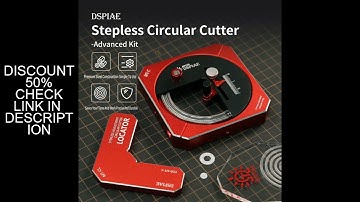 DSPIAE MT-C MT-CL Stepless Adjustment Circular Cutter Model Assembly Tool Cutting Dedicated Craft To