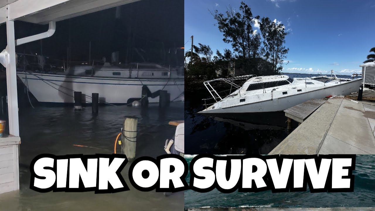 ⁣Hurricane Helene vs Milton What's the REAL Damage to Our Sailboat?