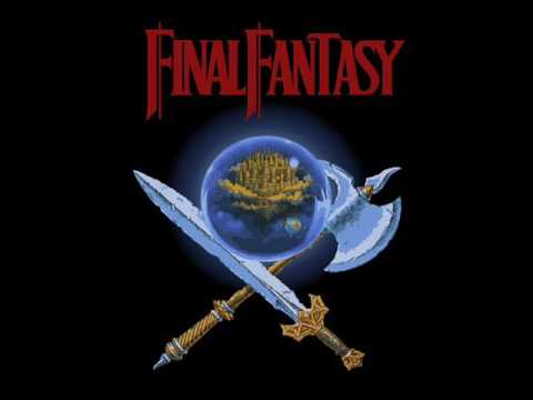 Final Fantasy I NES - Menu Screen
