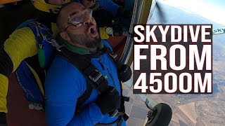 Skydiving from 4500m / Тандемен скок с парашут от 4500м