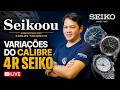 Seikoou! As variações do calibre 4R da SEIIKO