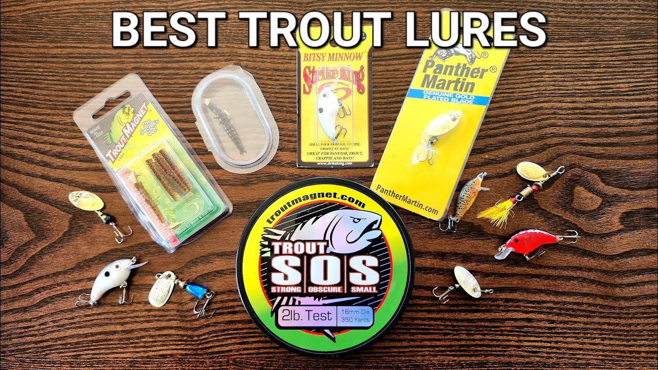 The Best Trout Fishing Lures 