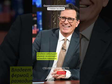 СТИВЕН КОЛЬБЕР / ФАКТЫ О ЗНАМЕНИТОСТЯХ #facts #celebrity #famousshorts #celebritynews