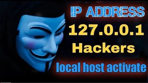 what is 127.0.0.1 ip address explained  how to activate localhost in your pc in hindi ! ip address
