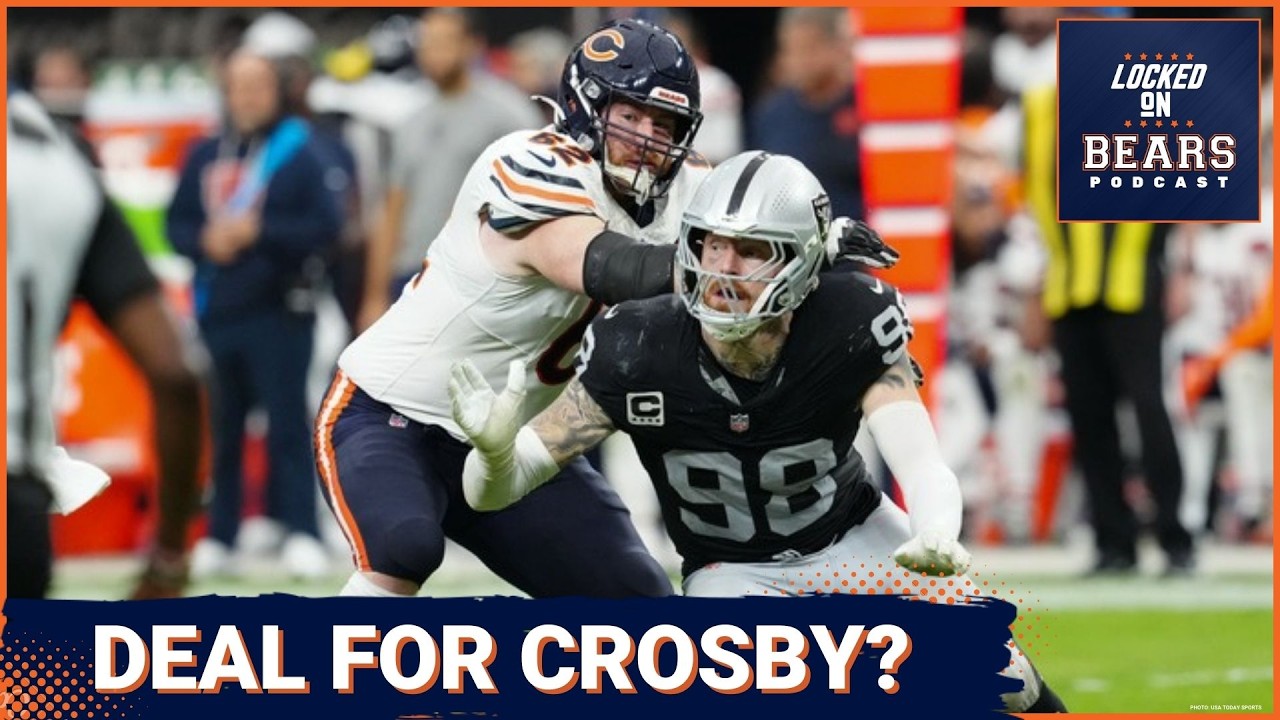 THIS is the only way a Maxx Crosby trade makes sense for the Chicago Bears THIS is the only way a Maxx Crosby trade makes sense for the Chicago Bears