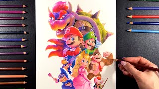 Drawing Super Mario Bros