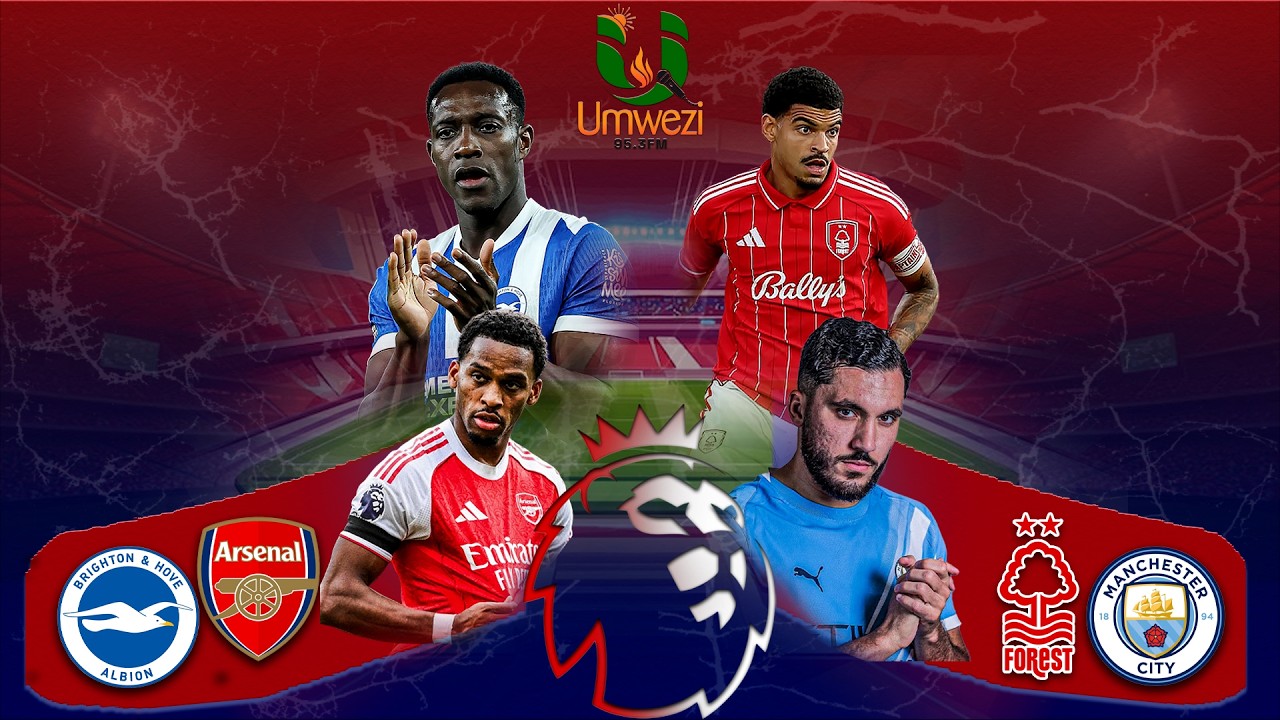 🔴𝐋𝐈𝐕𝐄: #EPL : BRIGHTON VS ARSENAL||MAN CITY VS NOTTINGHAM FOREST