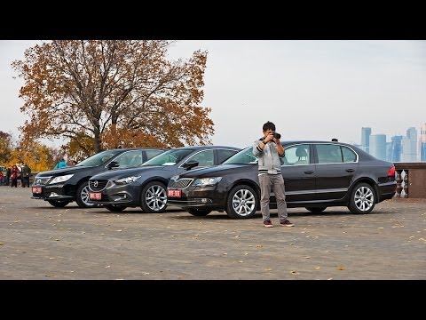 2013 Mazda6 vs. Skoda Superb vs. Toyota Camry