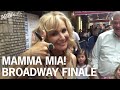 ABBA Mamma Mia! Broadway - Final show! Judy McLane, Elena Ricardo &amp; Neil Starkenberg #musical NYC